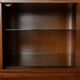 Art Deco Italian Wood Cabinet With Chrome Details, 1930s