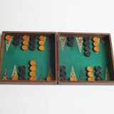 Antique backgammon or trictrac board, 1910-20s