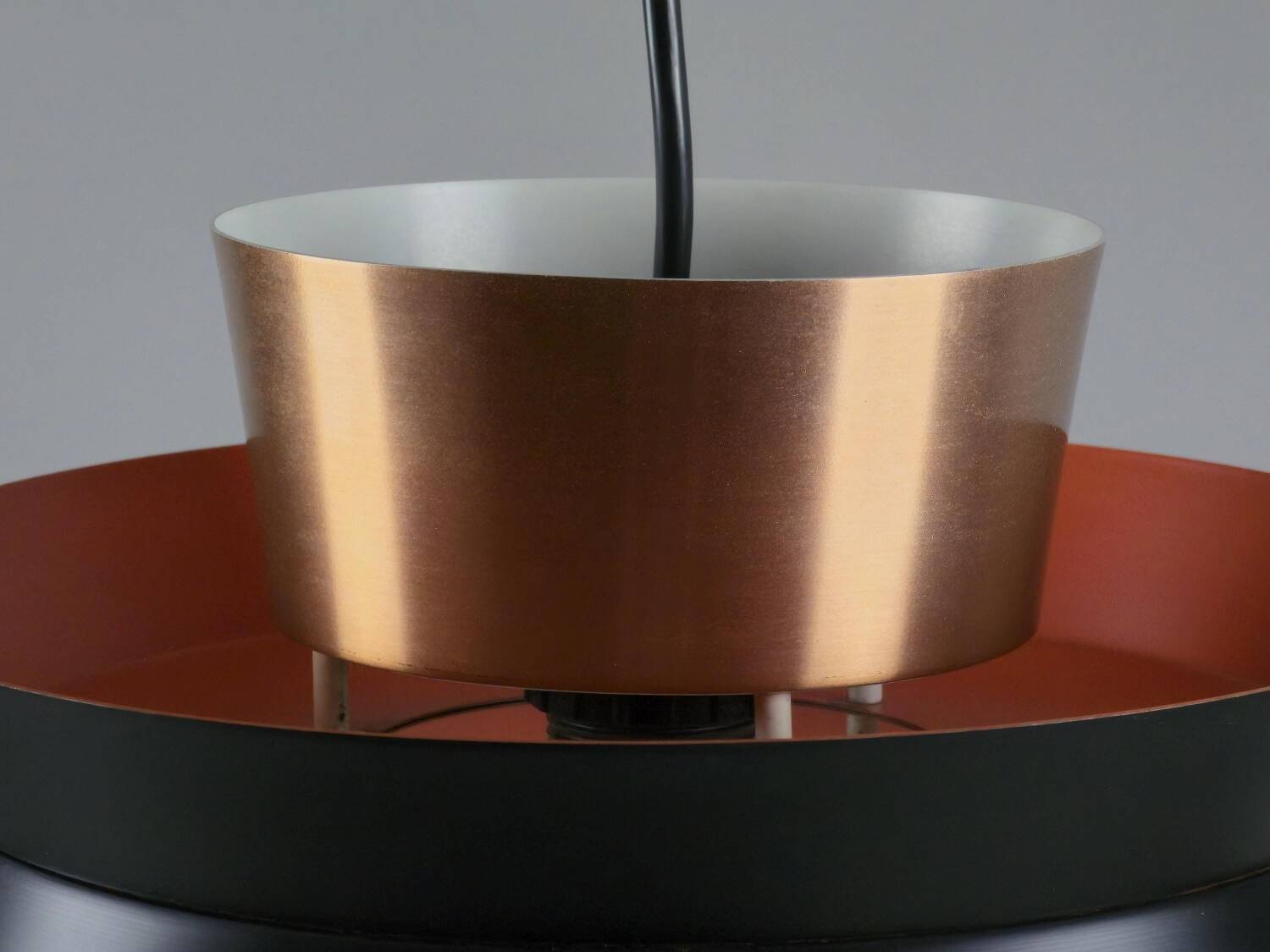 Vintage 1970s Granhaga Trava Pendant Lamp By Carl Thore.