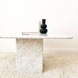 Carrara marble coffee table (Italy)