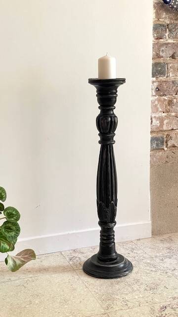 Candle holder 65cm Solid oak