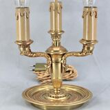 Empire-style gilded bronze hot water lamp