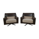 Paire de fauteuils 70s