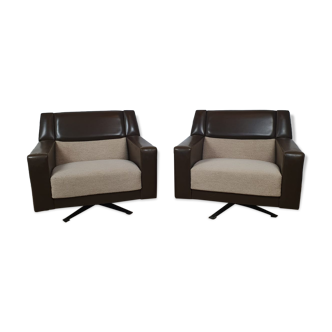 Pair of armchairs 70s