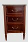 Louis XVI style chest of drawers in mahogany 20th century