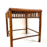 Vintage bamboo coffee table