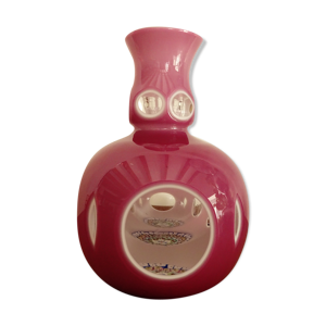 vase en cristal overlay