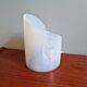 Opalescent glass spiral lamp from Murano, La Murrina, 1970-80.