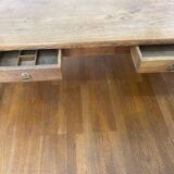Ash farmhouse table, 3 drawers.
