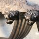 Pair of Antique savonarola folding chairs
