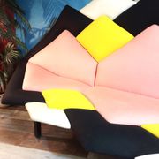 Banquette Memphis Italie 1980s
