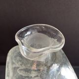 19th century engraved carafe