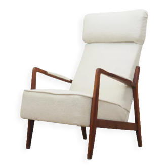 Fauteuil en hêtre, design scandinave, années 1960, designer Folke Ohlsson, fabricant DUX