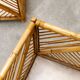 Pair of plant pots, wicker baskets Vivai Del Sud, 1970