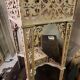 Rare antique wooden arch table, signed Amati, Turin, early 20th century Art Nouveau