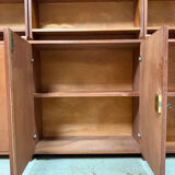 Vintage teak library from the 1960s.