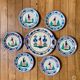 Henriot Quimper dessert service