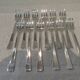 12 silver plated cake forks, Christofle Concorde, 15.8 cm