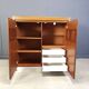 Vintage brutalist bar cabinet 1970s
