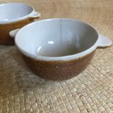 Series of 6 sandstone bowls