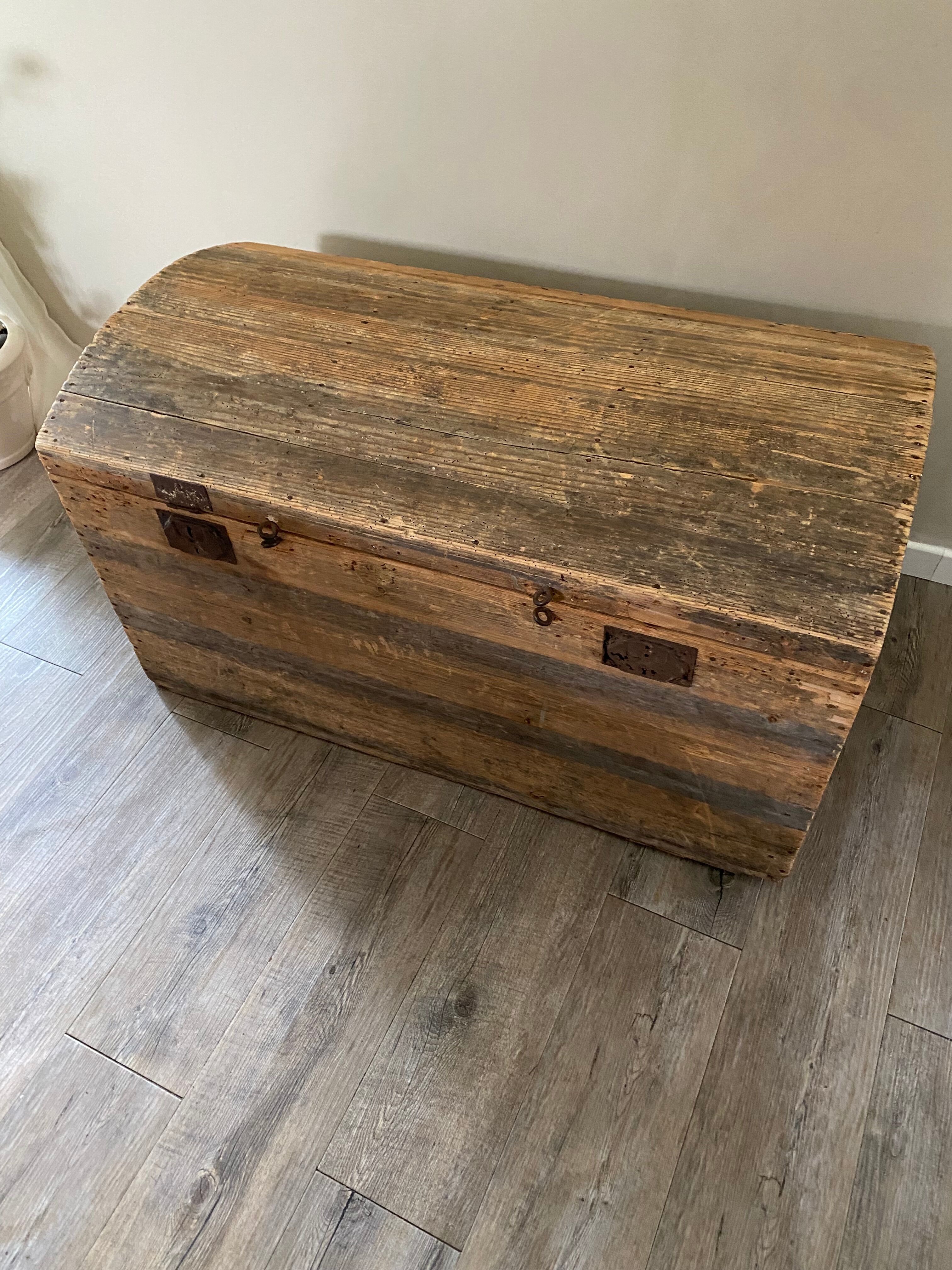 Wooden trunk