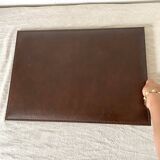 Leather underhand for office