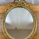 Louis XVI style oval mirror