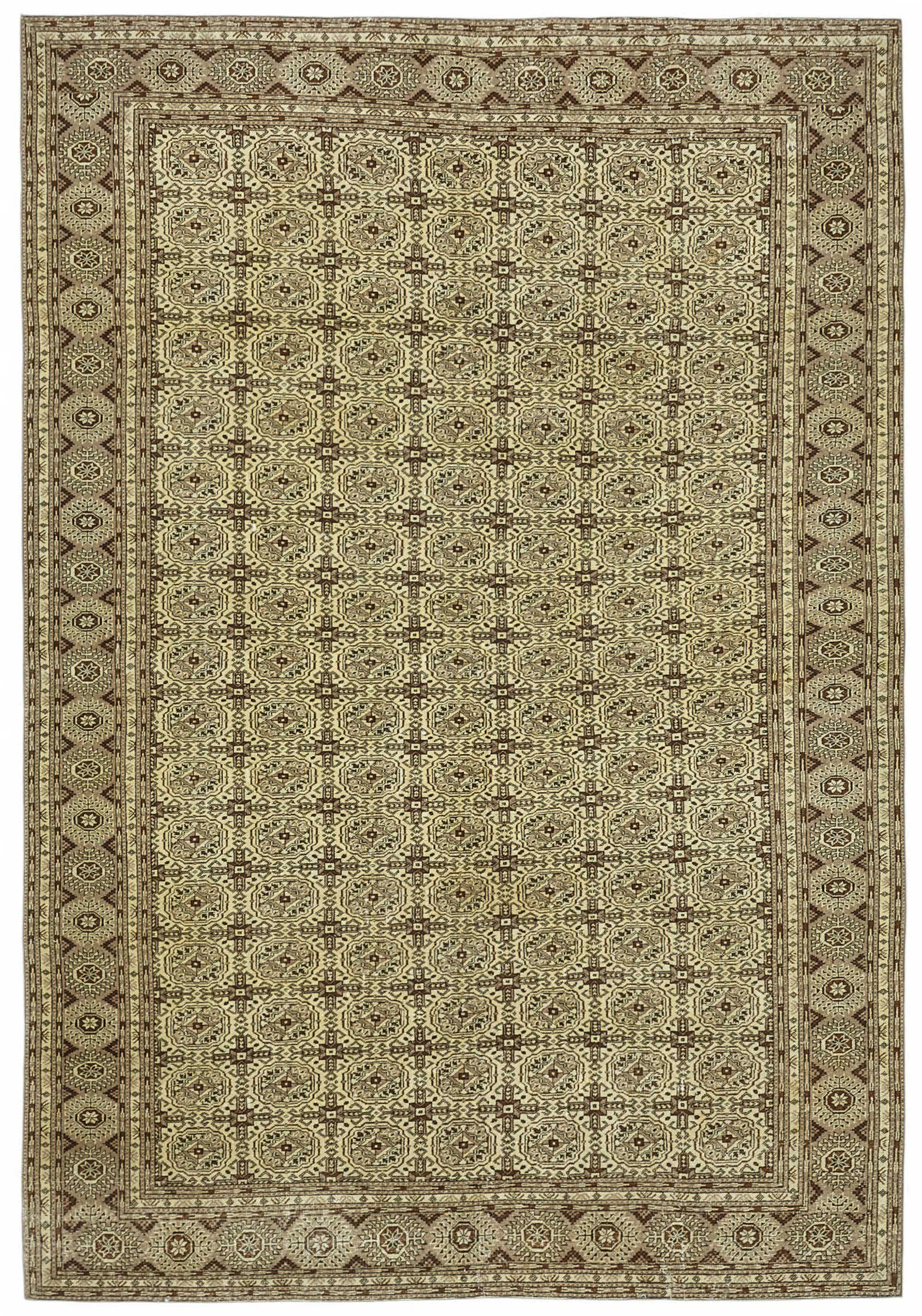 Turkish Wool Vintage Kayseri Rug 200 cm x 290 cm