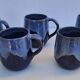 5 CAB Bordeaux ceramic cups
