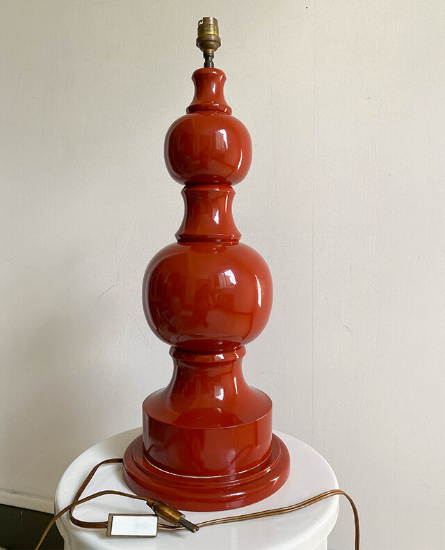 Pied de lampe boule