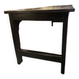 Large old table in blackened pine
