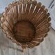 Pair of wicker and bamboo pot covers 70s