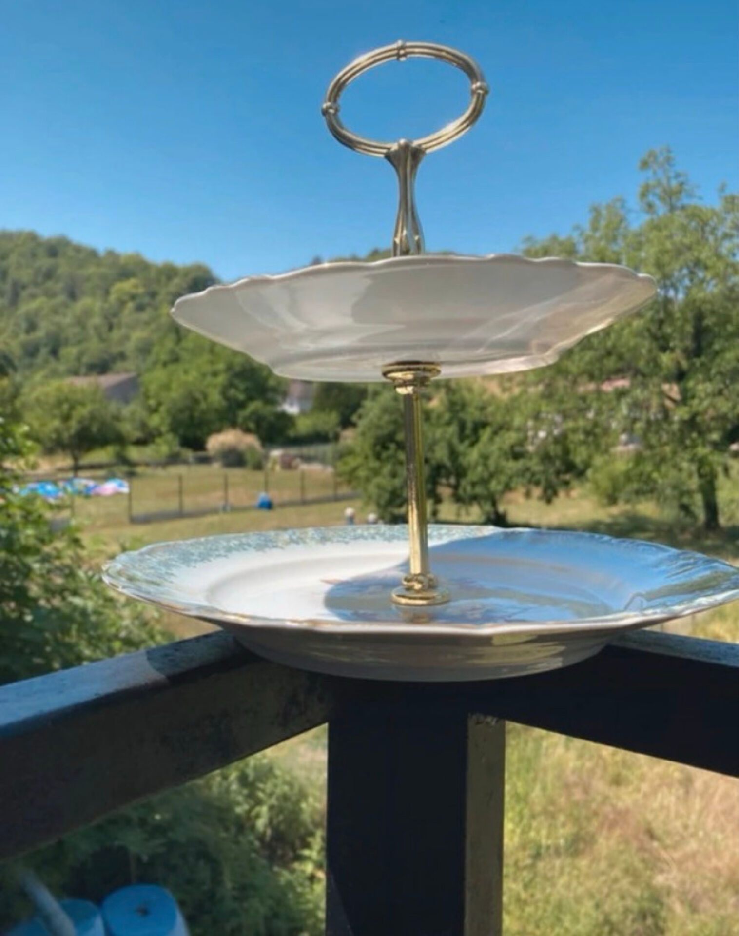 Winterling porcelain cake stand