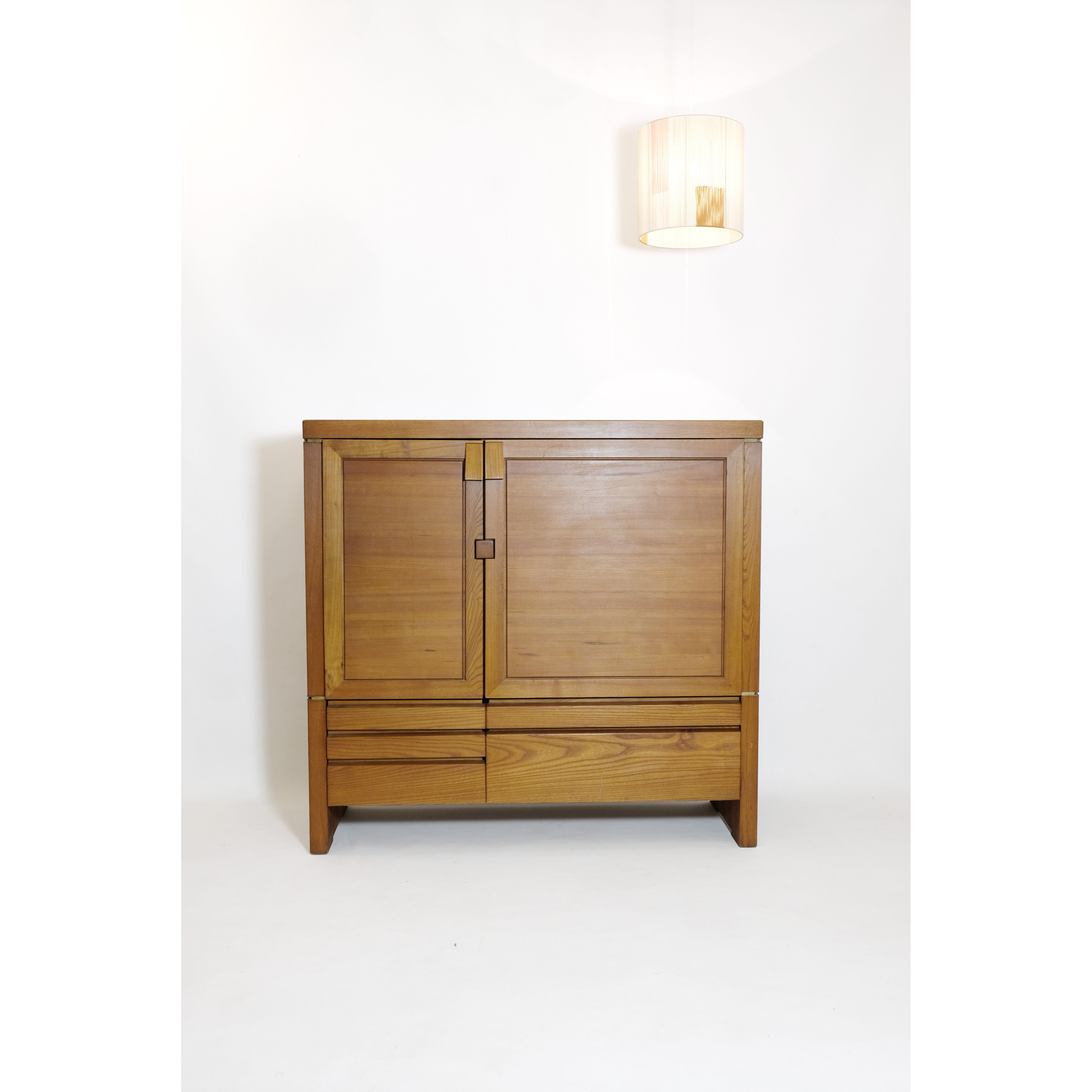 Pierre Chapo buffet R18, solid elm, 1960-1970