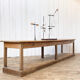 Table de drapier en bois, début XXème