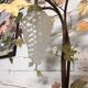 Italian metal lamppost signed Terzani 1980