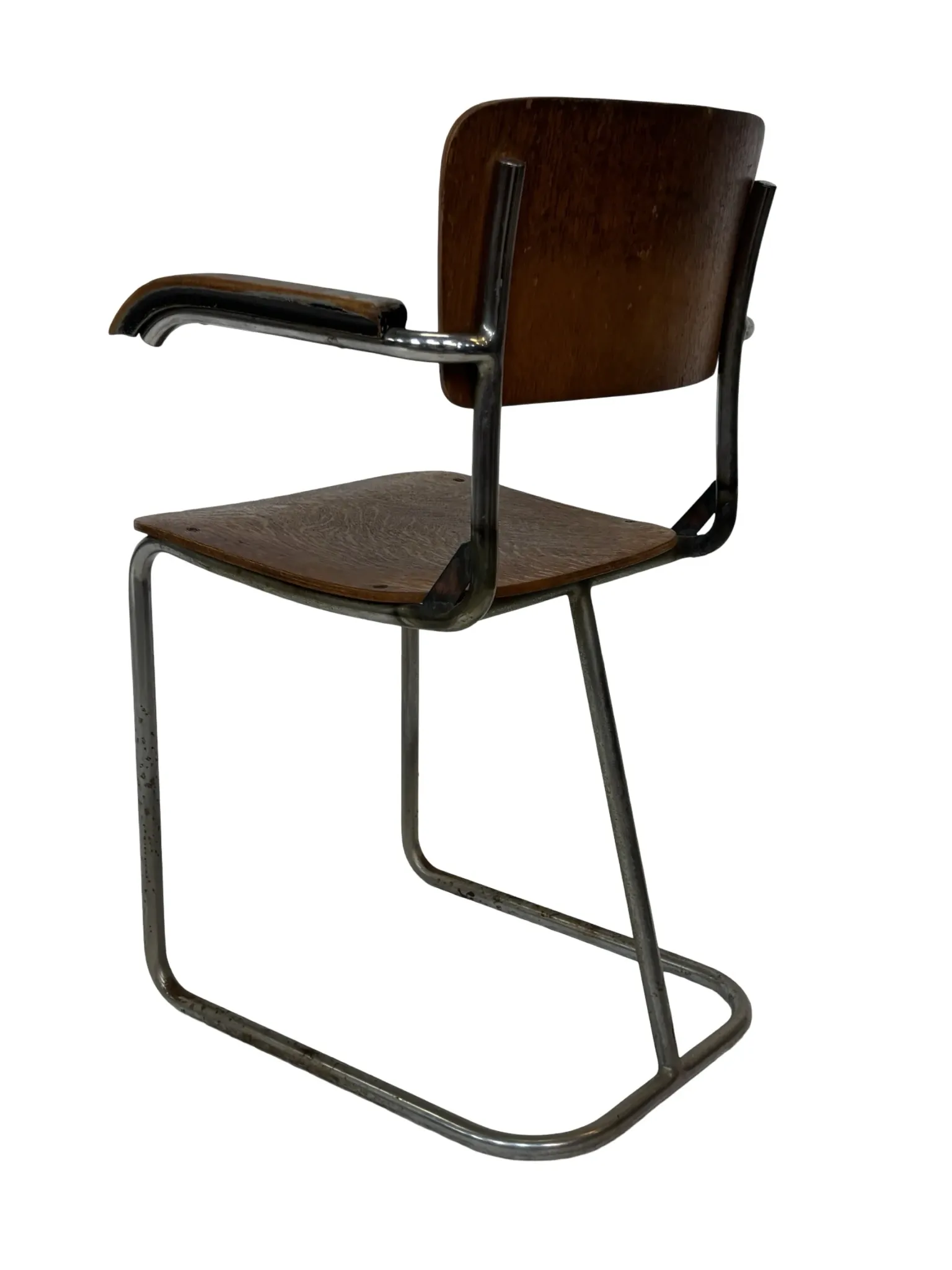 Vintage Plywood bauhaus style dining chair desk chair 50's Design