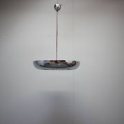 Bauhaus UFO pendant lamp by Josef Hurka for Napako, 1930s