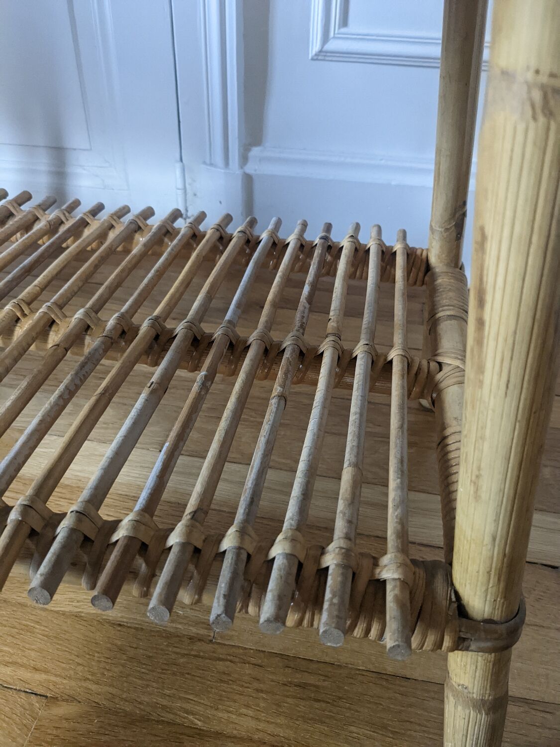Rattan coffee table