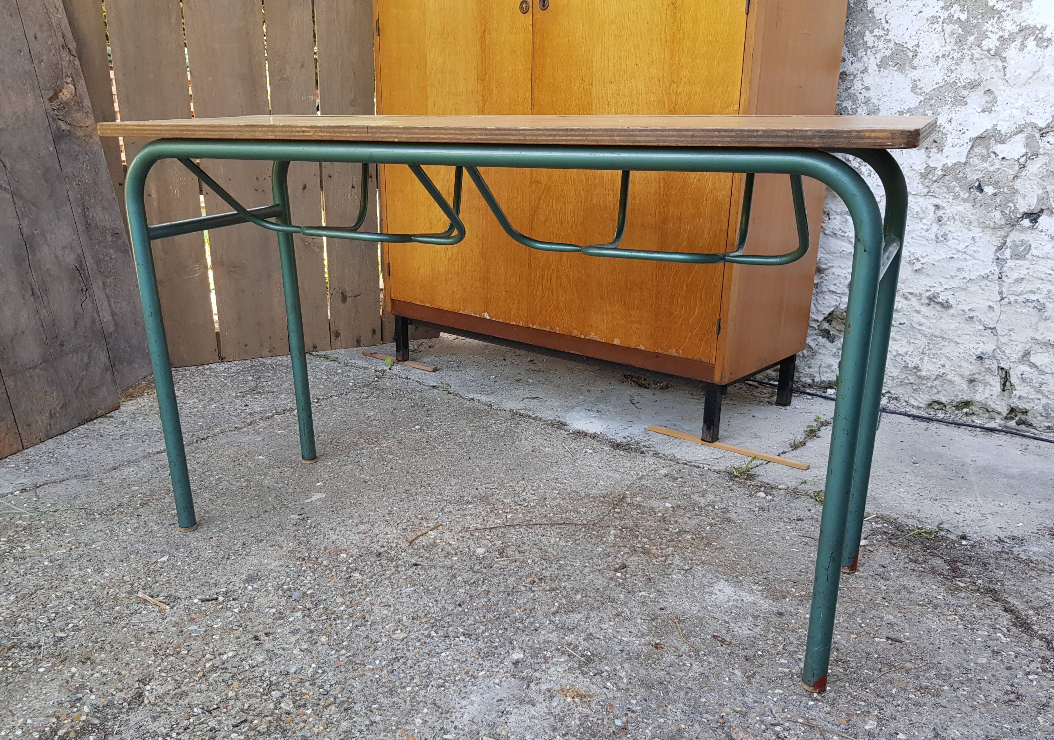 Hitier double-style school desk 1960