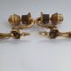 Paire d'appliques murales en bronze style Empire anciennes
