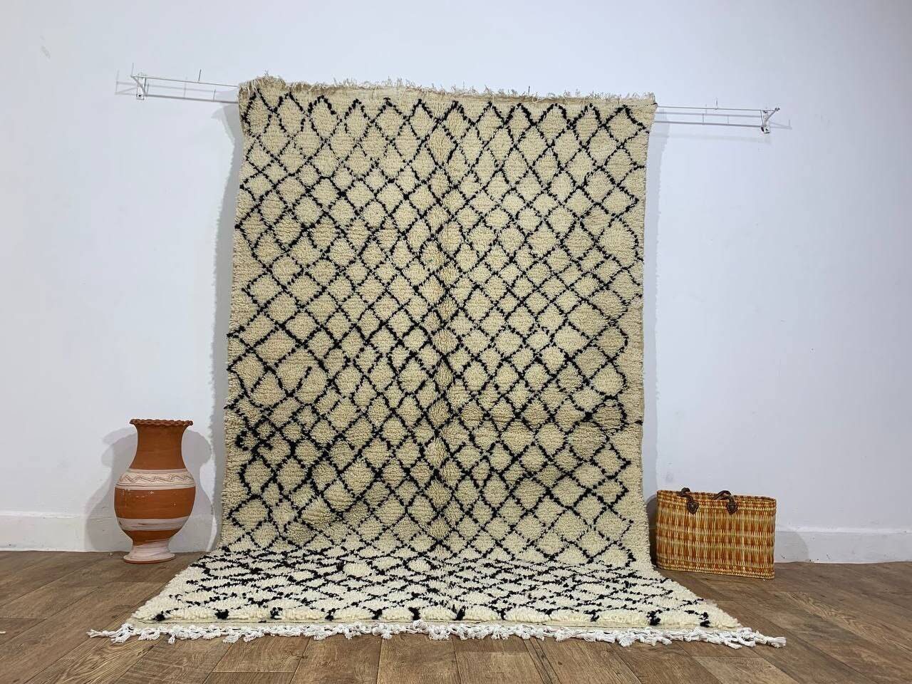 Handmade Moroccan Berber rug 260 x 156