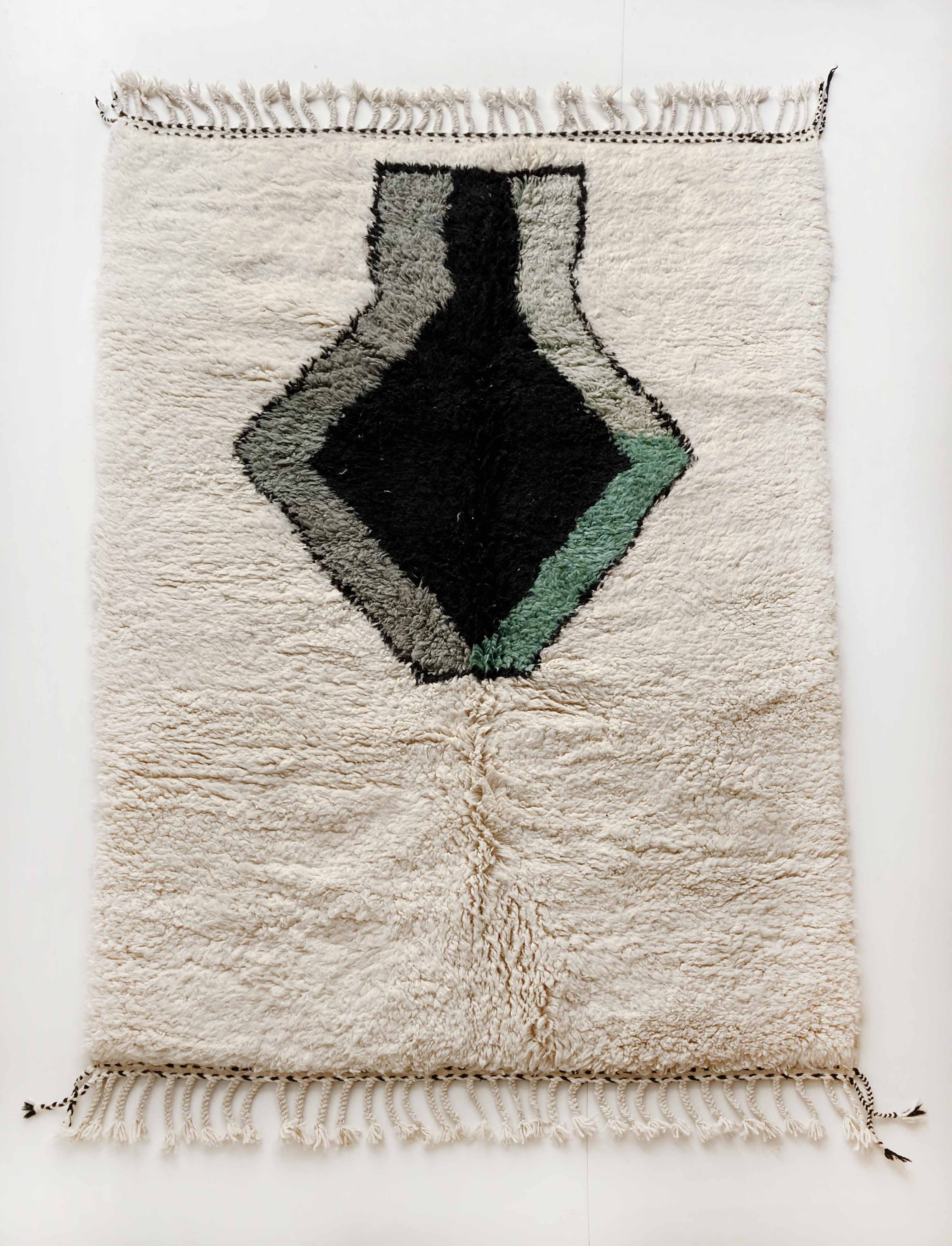 Moroccan berber carpet beni ouarain 2,5x1,62m