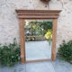 Old mirror henri ii light