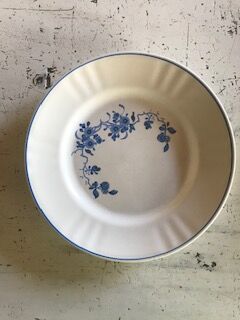 Set of 6 flowered dessert plates