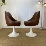 Duo armchairs 70s Space Age
