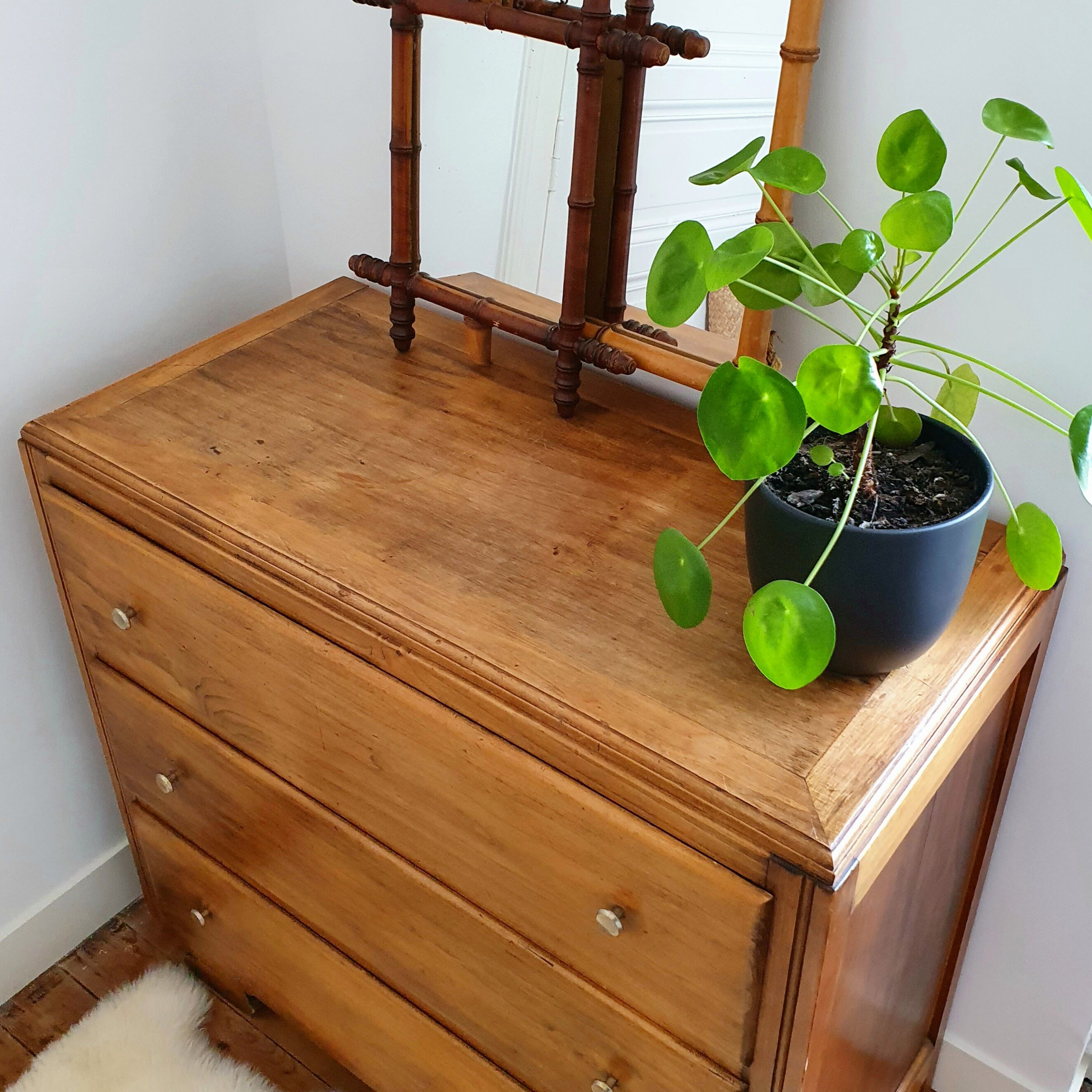 Commode vintage, 3 tiroirs