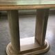 Table en travertin, italienne, circa 70