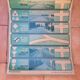 Old poster auto school seca codes rousseau, cardboard.