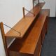 Teak wall unit by Poul Cadovious